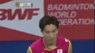 2015 Denmark Open - QF - Chou Tien Chen vs Kento Momota