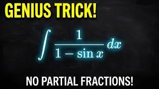 Integration Techniques👌 for 1 / (1 - sin x) Using Trig Identities