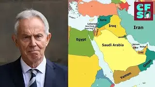 Tony Blair is back to finish the (Zionist) job