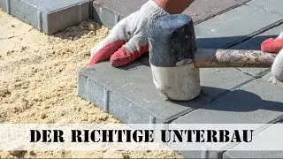 Der richtige Unterbau f&uuml;r Pflasterfl&auml;chen