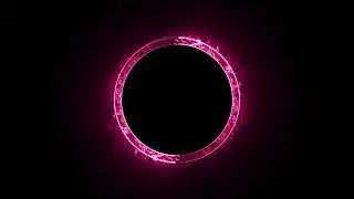 Neon Circle Loading Animation | Futuristic Tech Loop
