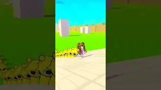 TROLANDO O SPRUNKI SIMON NO ROBLOX #shorts