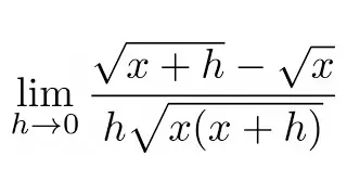 Calculus Limit with Multiple Square Roots