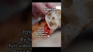 High hydratation handmade #pizza. ASMR video, full video on my channel 🤍