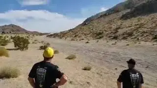 JP98 makes a pass down the sand wash