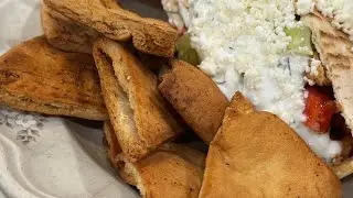 Baked Pita chips