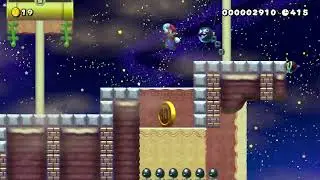 【NSMBL】7-1 | Midnight Oasis by Land Team 🍄Super Mario Maker 2 ✹Switch✹ No Commentary #did