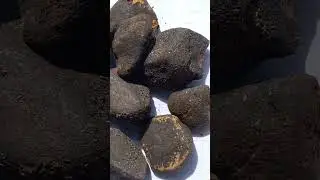 Bir avu&ccedil; g&ouml;ktaşı ☄️🫣😱🤩 #meteorite #g&ouml;ktaşı #stone #iron #chondrite #achondrite #meteorites