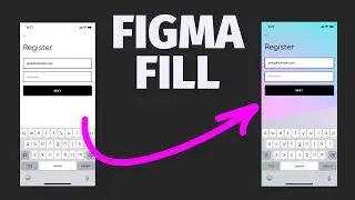 Prototypes in Figma: Adding and adjusting background fills