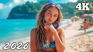 Paradise Flow 🌴 Chill House Summer Vibes 4K UHD | CalmRelaxing