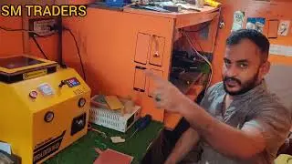 Infinix note 7 x690 oca glass replacement video by SM model 11 automatic oca machine