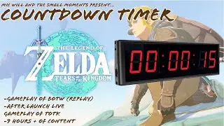 🛑 LIVE Legend of Zelda: Tears of The Kingdom COUNTDOWN TIMER