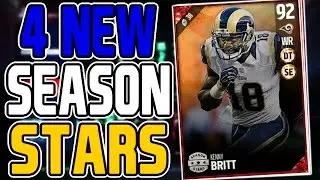 MADDEN 17 4 NEW SEASON STAR CARDS! MUT 17 SEASON STAR KENNY BRITT, WILL COMPTON, JAHLEEL ADDAE!