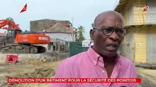 🏗 Fonds Laugier : Démolition d'un bâtiment pour la sécurité des Pointois Reportage de Canal 10