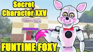 How to get Funtime Foxy (Secret Character XXV) in FREDBEAR'S MEGA ROLEPLAY [Roblox] #fmr #fnaf
