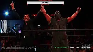 REACTING TO LUCHA UNDERGROUND- Matanza vs El Dragon Azteca Jr Lucha Underground Mid-Season Finale