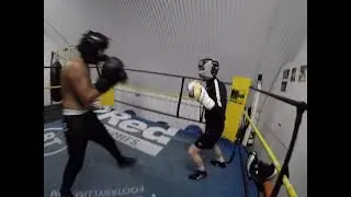 Good Sparring between students - MBOX GYM