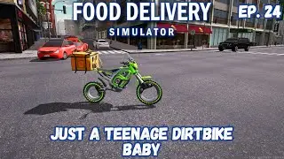 Let's Try Out A New Bike, Is It Good? Food Delivery Simulator Ep.24
