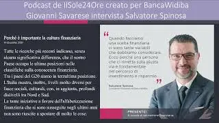 Podcast IlSole24Ore: Presente! A scuola di educazione finanziaria