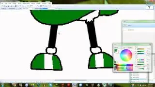 MagicMonkey761(Me) drawing Sherbette Mouse from The Greenypuff Girls