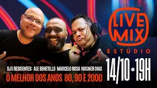 Música Eletrônica Anos 80, 90 e 2000 AO VIVO – Live Mix Estúdio # EDIÇÃO 4