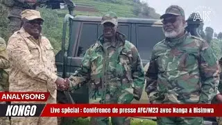 🚨 Live sp&eacute;cial : Conf&eacute;rence de presse AFC/M23 avec Nanga & Bisimwa 🔥 09/12/2025