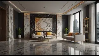 Grand Marble Living Hall Renovation | Luxury Neo-Classical Makeover&rdquo;VOOSAGA VISUALS