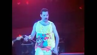 Big Spender - Queen Live In Wembley Stadium 12th July 1986 (4K - 60 FPS)
