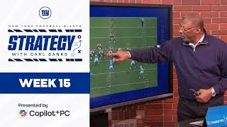 Carl Banks talks Giants Strategy vs. Commanders | New York Giants
