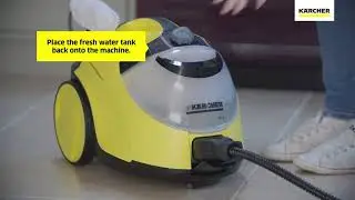 Karcher SC5 EasyFix Premium Iron Plug Steam Cleaner - How do I fill up