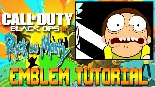 Black Ops 3 | Rick And Morty Emblem (Morty Emblem)