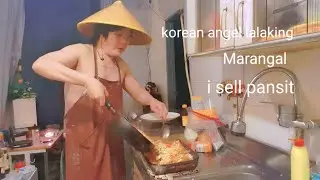 Korean angel lalaking marangal kapampamgan version pinoy food pansit 
