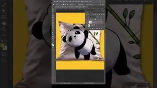 How to Make a Pillow Mockup Using Mockups  #shorts  #viralvideo  #trending  #photoshoptutorial
