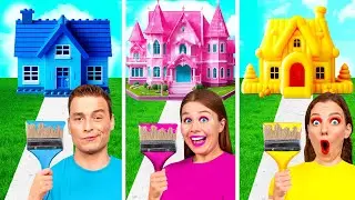 One Color House Challenge | Fun Moments Parara Best