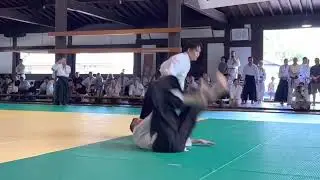 Shioda Gozo Memorial 2023 aikido demonstration at Butokuden . / 塩田剛三メモリアル2023演武 合気道