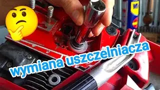 Shindaiwa 352s montaż wymiana uszczelniacza jak to zrobić?  pompy oleju i sprzęgła @szymonrekowski