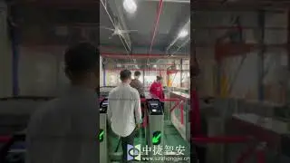QR code Ticket System with Group Ticket Tripod Turnstile Gate