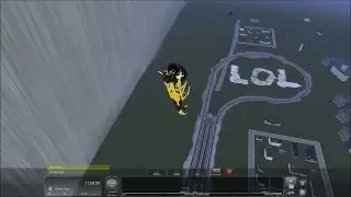 Jet Engine + Train + Giant Cliff = Fun