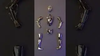 # C-3PO #Star War #bandai #modelkit #Satisfying #Nostalgia #Toys Unboxing #SpeedBuild #BeatBuilding