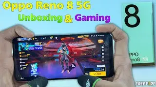 Oppo reno 8 5G unboxing and gaming test