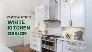 WHITE KITCHEN DESIGN: Practical Tips 💡