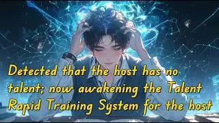 Detected that the host has no talent; now awakening the Talent Rapid Training System for the host