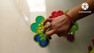 नवीन वर्षाला काढायला खुपचं छान आणि सुंदर दोन रांगोळी डिझाईन्स/#anusrangoli#