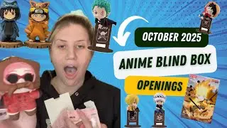 I OPENED A LOT OF BLIND BAGS IN OCTOBER 2025!!!! Naruto, One Piece, Spy x Family, and HxH!