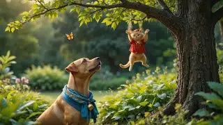 True Friendship in Hard Times | Cat & Dog Story🐶🐾