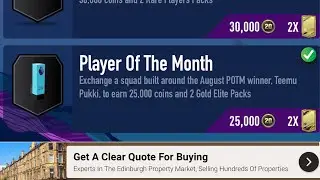 PACYBITS 20 - Teemu Pukki - Player Of The Month SBC - Solution