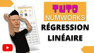 TUTO Numworks - R&eacute;gression lin&eacute;aire