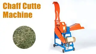 Automatic chaff cutter machine | silage chopping machine for cutting corn straw, rice straw, etc.