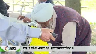 Brampton senior spreads joy in the community | OMNI News Punjabi
