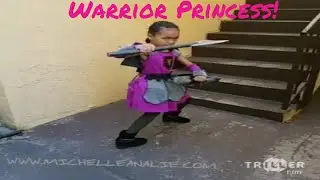 Real life Warrior Princess (She's ready to get revenge ) American Hero (Halloween2017 #trillerlife
